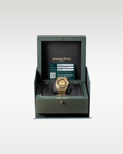 Yellow Gold AP Royal Oak Jumbo 16202BA.OO.1240BA.02 | Grand Caliber
