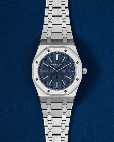 Audemars Piguet Royal Oak Jumbo "50th Anniversary" 16202ST | Grand Caliber Dallas, TX