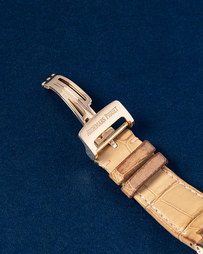 37mm Rose Gold White Lady Tapisserie Dial Audemars Piguet Royal Oak Offshore 26231OR Watch