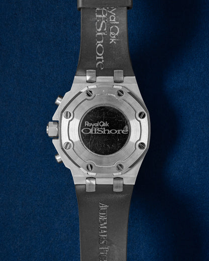 37mm Steel and Diamond Black Audemars Piguet Royal Oak Offshore 26231ST Watch at Grand Caliber