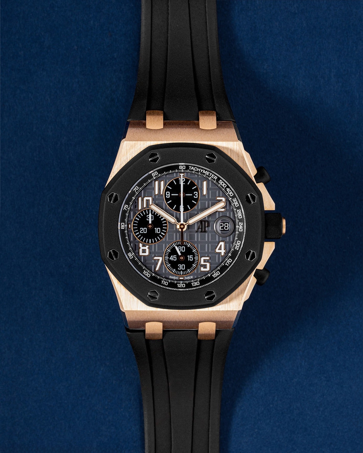 Rose Gold New AP Royal Oak Offshore 26238OK.OO.A002CA.01 | Grand Caliber