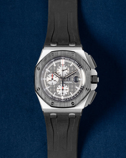 2017 Grey AP Royal Oak Offshore 26400IO.OO.A004CA.02 Watch | Grand Caliber Dallas