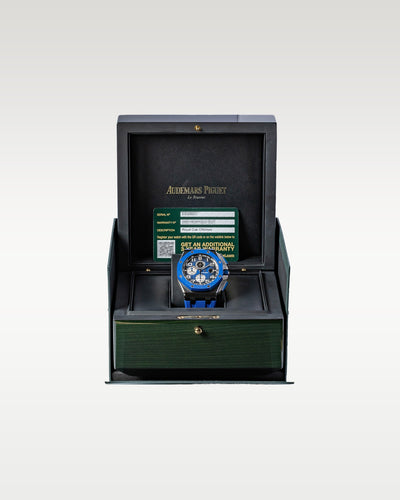 Blue Ceramic AP Royal Oak Offshore Selfwinding Chronograph | Grand Caliber Dallas, TX
