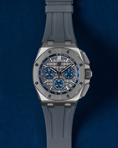 Grey AP Royal Oak Offshore Selfwinding Chronograph | Grand Caliber Dallas, Texas