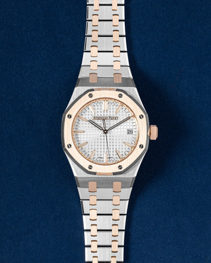 2026 Two Tone Royal Oak Selfwinding 15550SR.OO.1356SR.02 | Grand Caliber