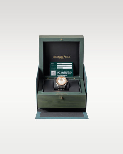 2026 Two Tone Royal Oak Selfwinding 15550SR.OO.1356SR.02 | Grand Caliber