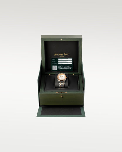 Rose Gold AP Royal Oak Selfwinding 77450SR.OO.1361SR.02 | Grand Caliber Dallas, TX