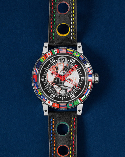 BRM Worldtrotter 46MM GMT6-46-SUISSE | Grand Caliber Watches