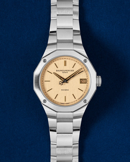 2025 Baume & Mercier Riviera M0A10822 | Grand Caliber Mens Watches USA