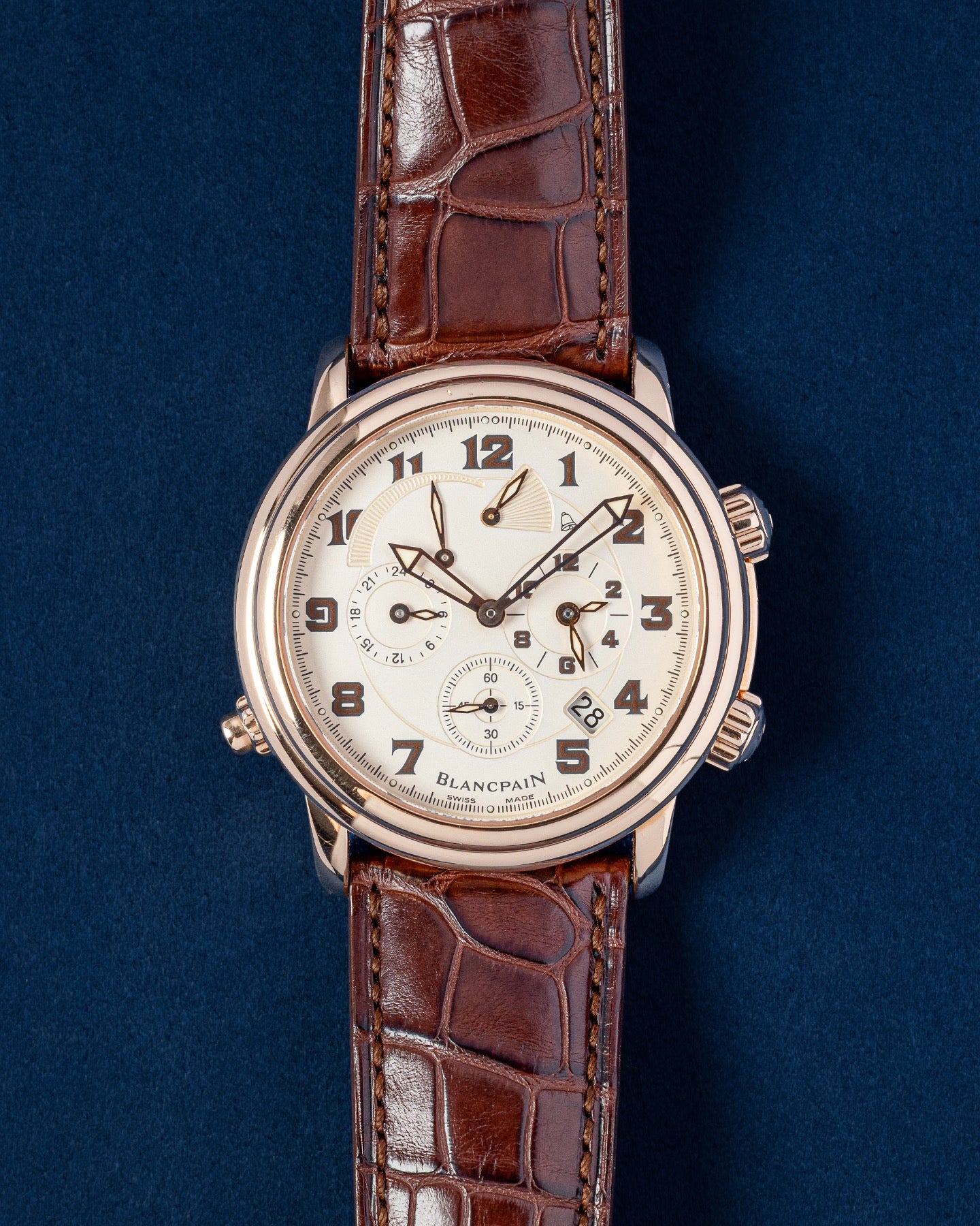 Blancpain Leman Reveil GMT 2041-3642M-53B | Grand Caliber DFW, Texas