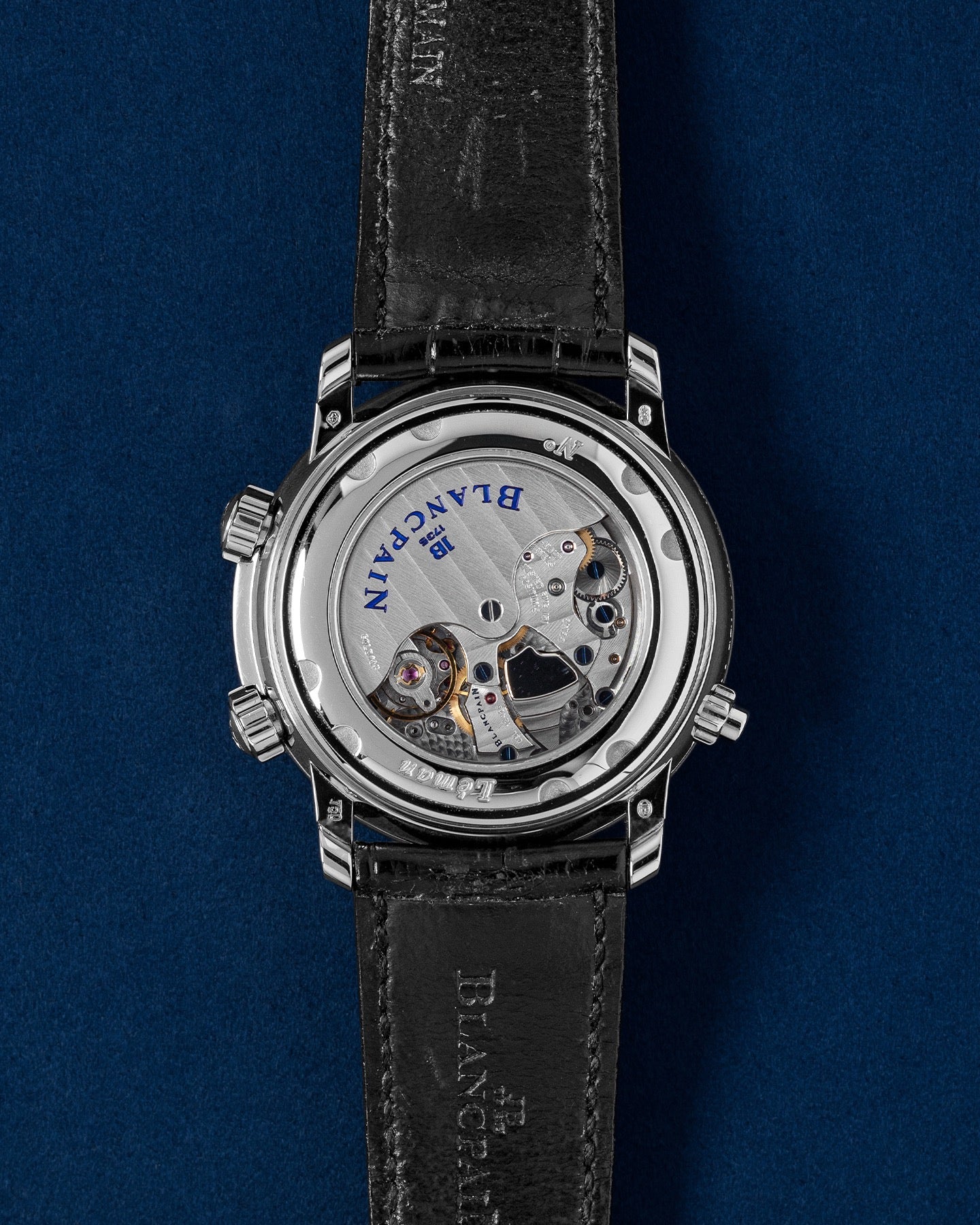 40 Blancpain Leman Reveil GMT 2041-1127M-53B | Grand Caliber Dallas, Texas