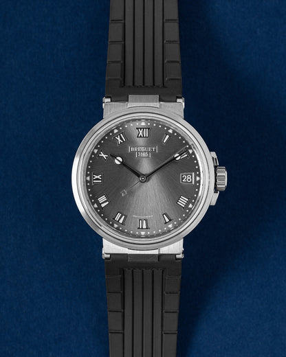 Titanium Breguet Marine Automatic 5517TIG25ZU | Grand Caliber Watches