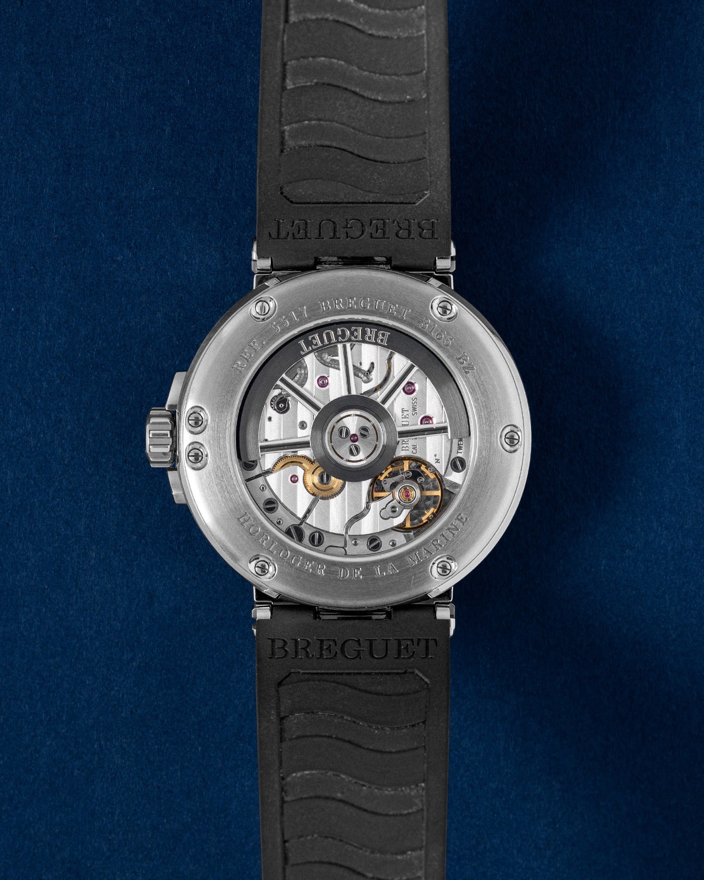 Titanium Breguet Marine Automatic 5517TIG25ZU | Grand Caliber Watches