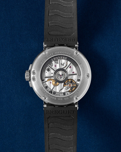 Titanium Breguet Marine Automatic 5517TIG25ZU | Grand Caliber Watches