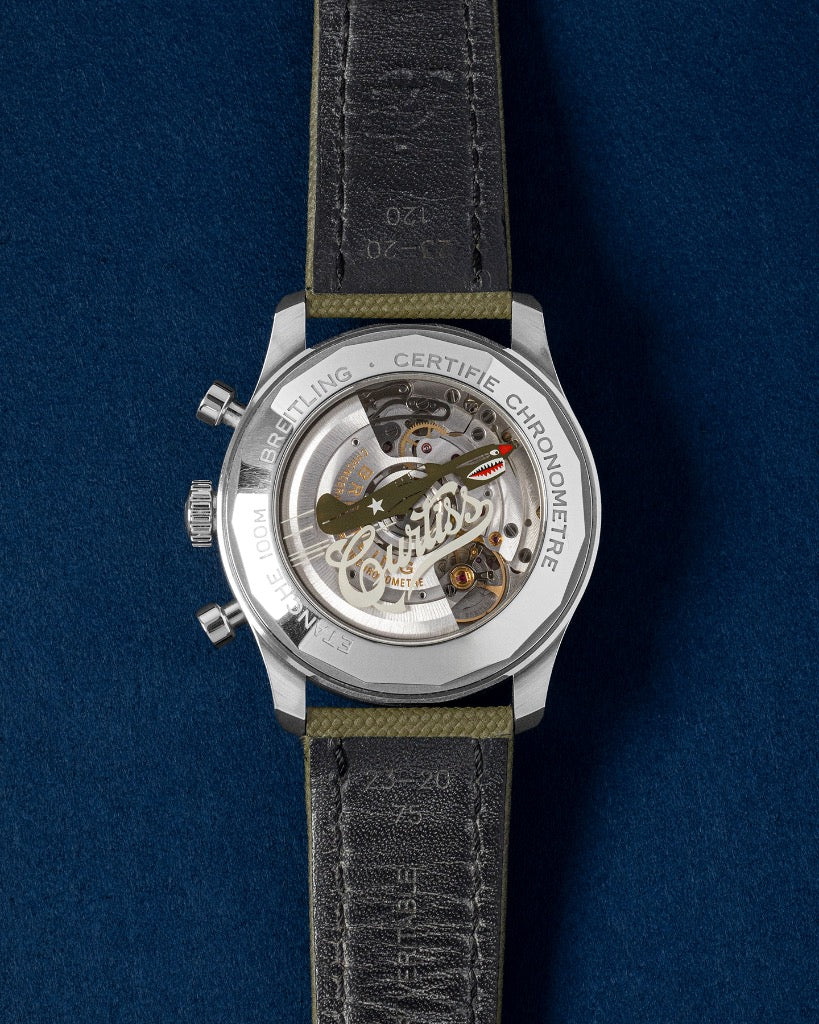 Breitling Aviator 8 B01 Chronograph 43 Curtiss Warhawk AB01192A1L1X2