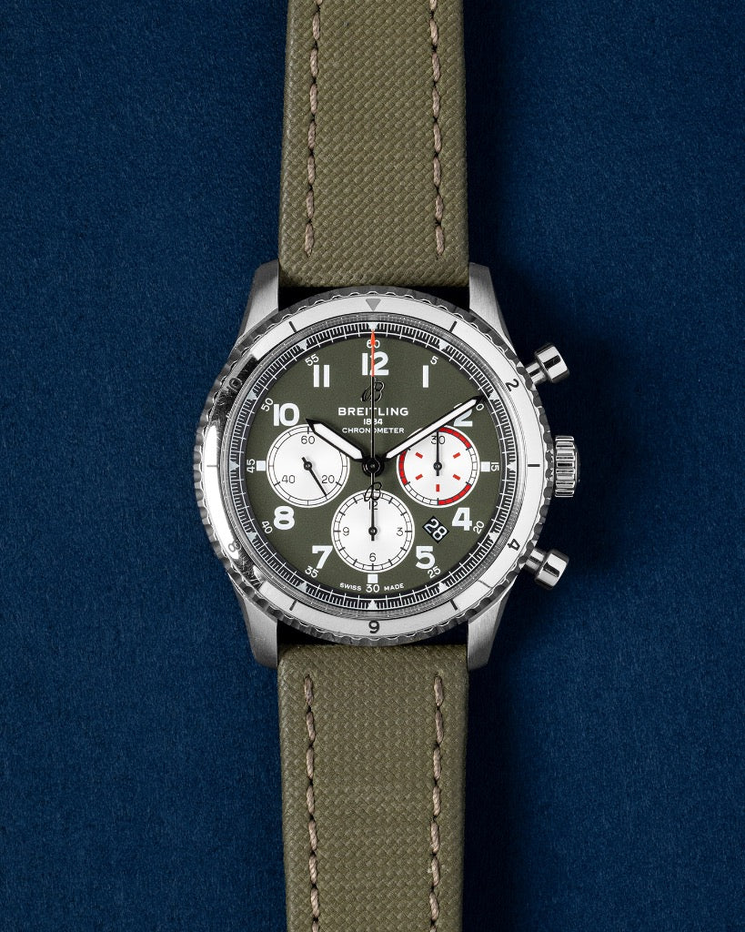Breitling Aviator 8 B01 Chronograph 43 Curtiss Warhawk AB01192A1L1X2