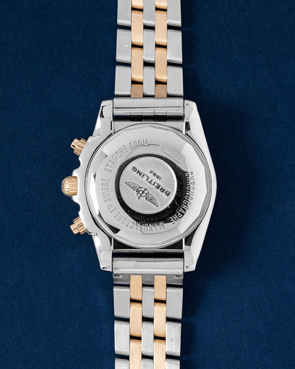 Two Tone Breitling Chronomat 44 CB011012.Q576.375C | Grand Caliber TX