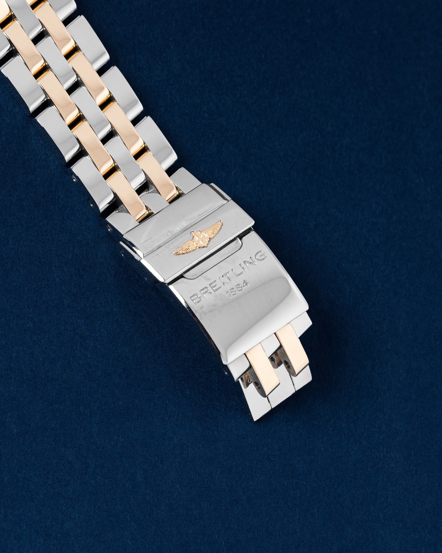 Two Tone Breitling Chronomat 44 CB011012.Q576.375C | Grand Caliber TX