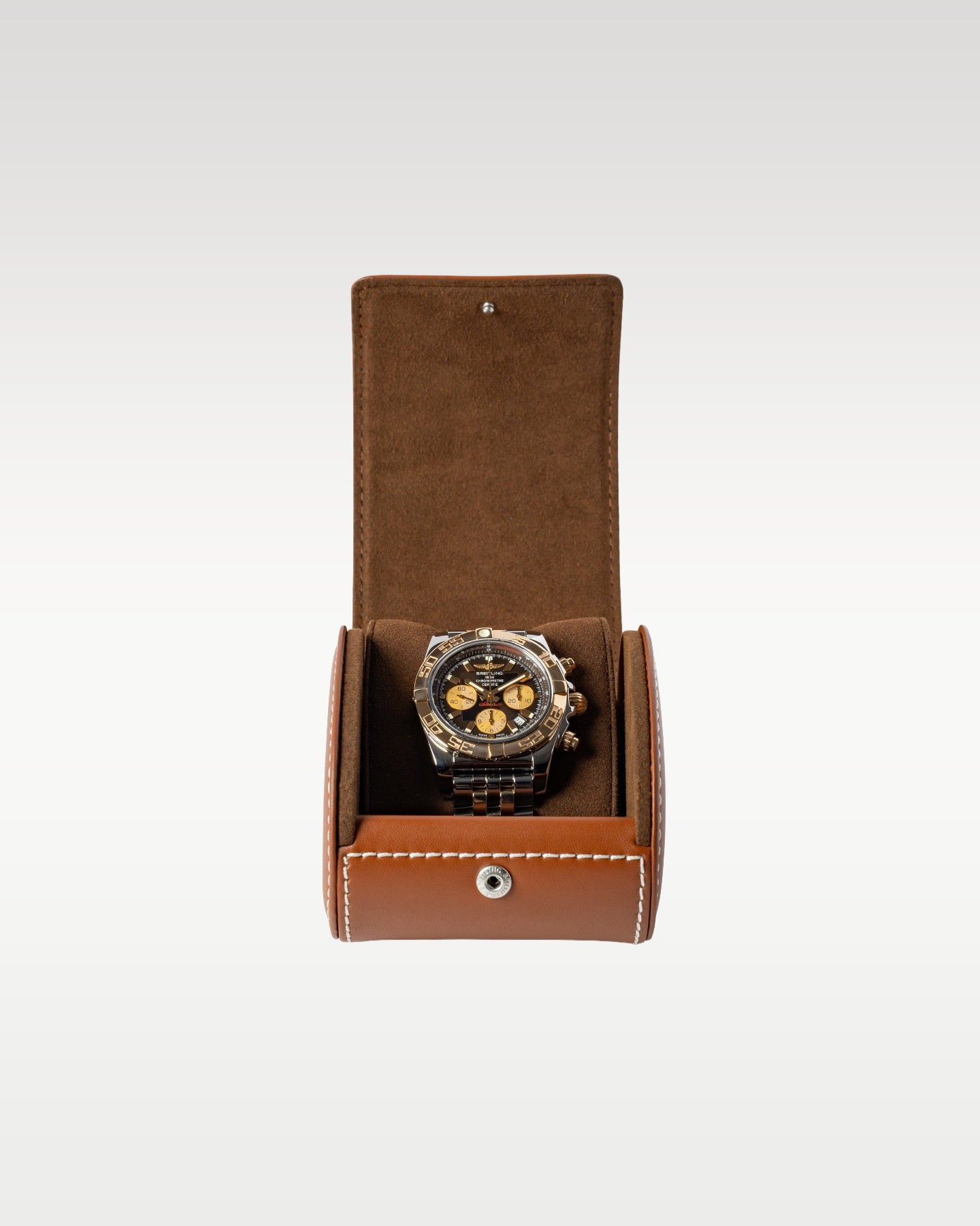 Two Tone Breitling Chronomat 44 CB011012.Q576.375C | Grand Caliber TX