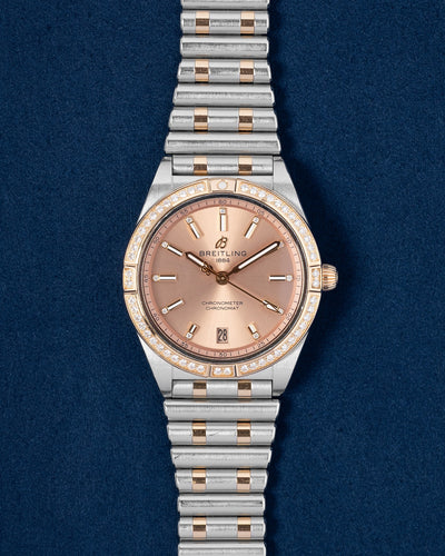 Steel and Rose Gold Breitling Chronomat Automatic 36 | Grand Caliber DFW, Texas