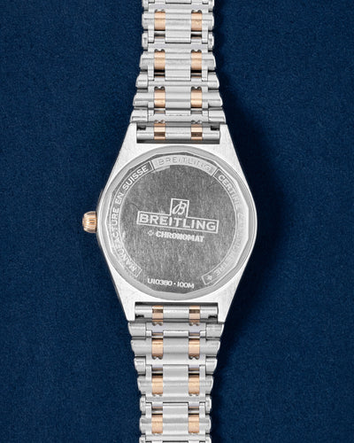 Steel and Rose Gold Breitling Chronomat Automatic 36 | Grand Caliber DFW, Texas