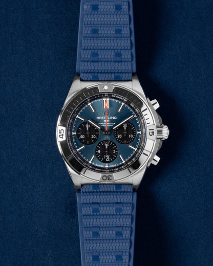 Blue Breitling Chronomat B01 42 AB0134101C1A1 | Grand Caliber Dallas, Texas