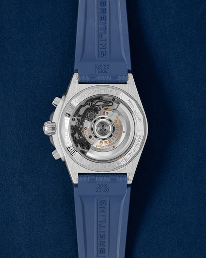 Blue Breitling Chronomat B01 42 AB0134101C1A1 | Grand Caliber Dallas, Texas