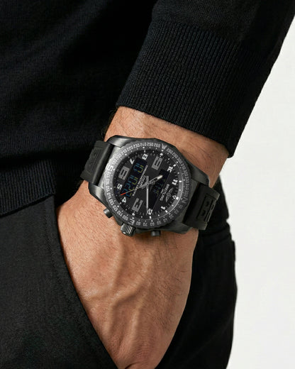 Black Breitling Cockpit B50 Night Mission VB501022/BD41 | Grand Caliber DFW