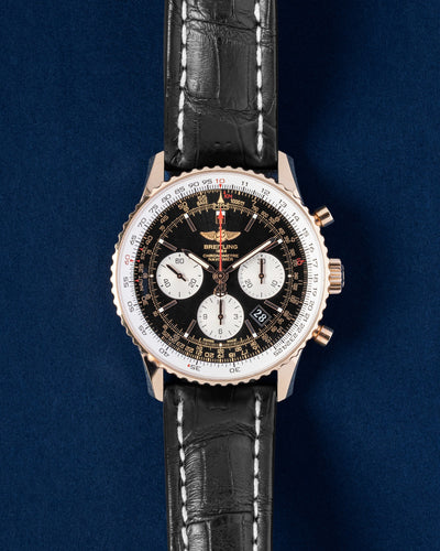 Rose Gold Breitling Navitimer 01 43mm RB012012/BA49 | Grand Caliber DFW, TX