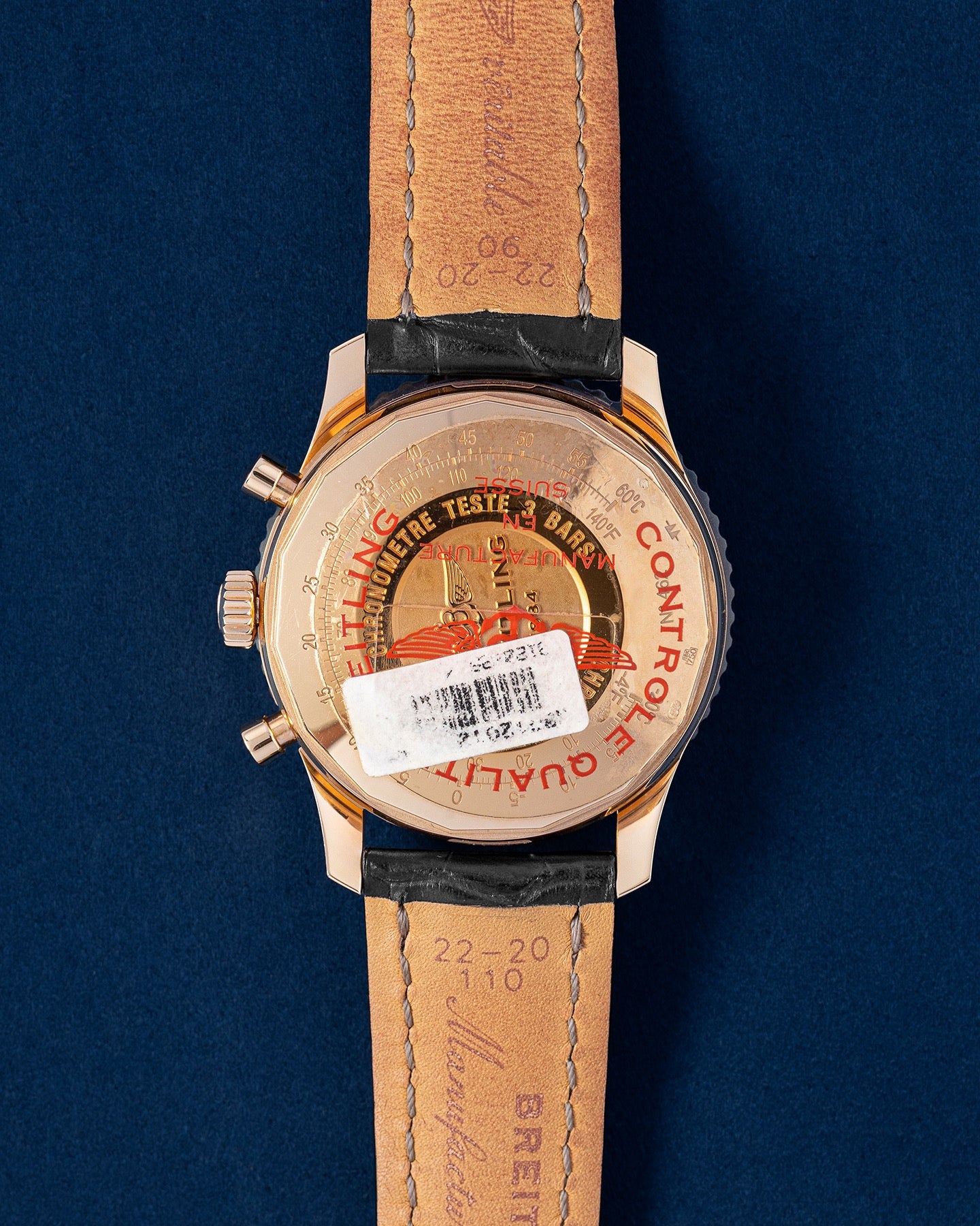 Rose Gold Breitling Navitimer 01 43mm RB012012/BA49 | Grand Caliber DFW, TX