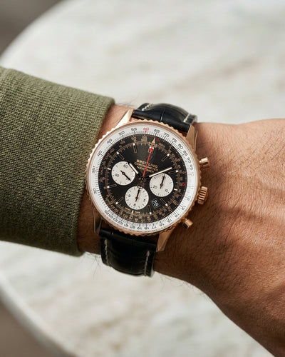 Breitling Navitimer 1 B01 Chronograph 46 RB0127121F1P1 | Grand Caliber USA