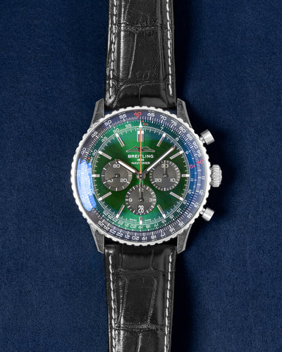 Navitimer B01 Chronograph Brietling Watch AB0137241L1P1 | Grand Caliber Dallas, Texas