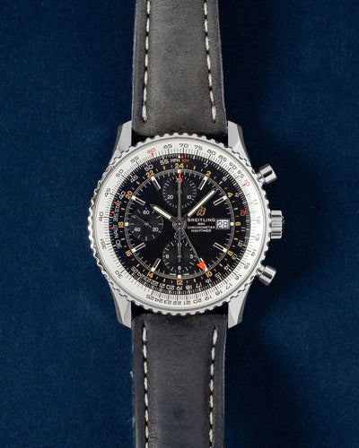Breitling Navitimer Chronograph GMT 46 A24322121B2X2 | Grand Caliber Watches