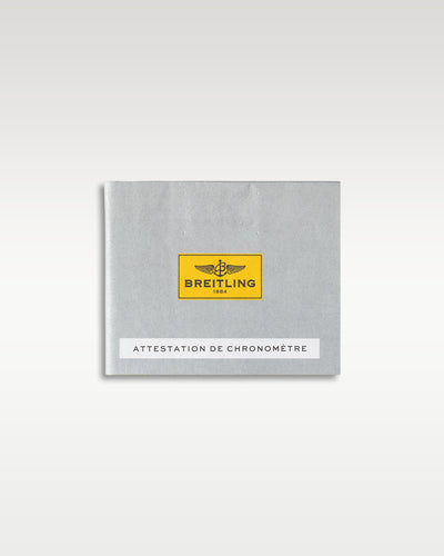 Breitling Navitimer World A2432212/B726, Breitling booklet