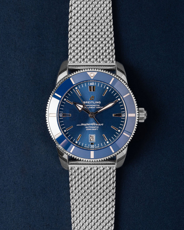 Blue Steel Breitling Superocean Heritage II AB2020 – Grand Caliber