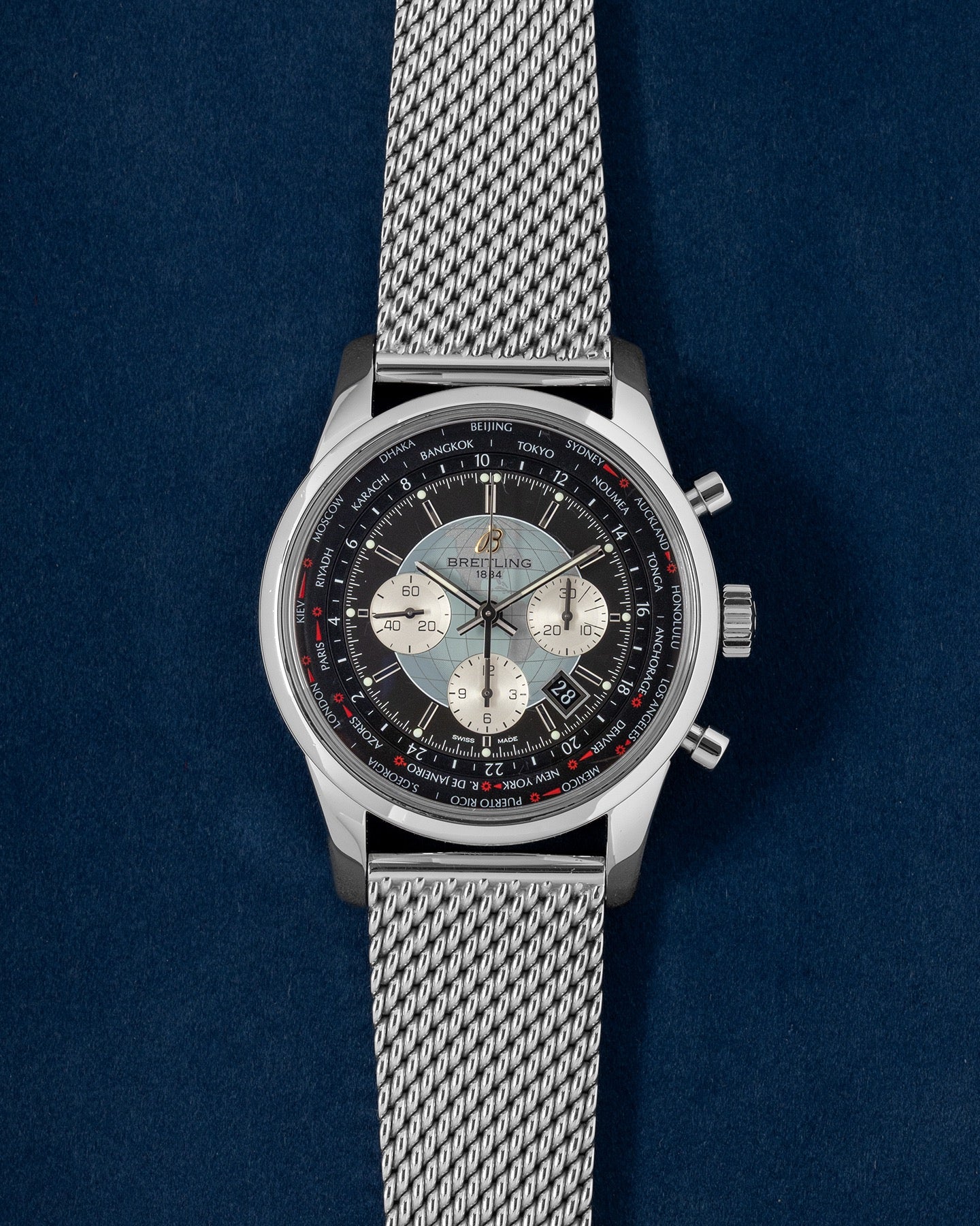 Breitling Transocean Chronograph Unitime AB0510U4/BB62/441X