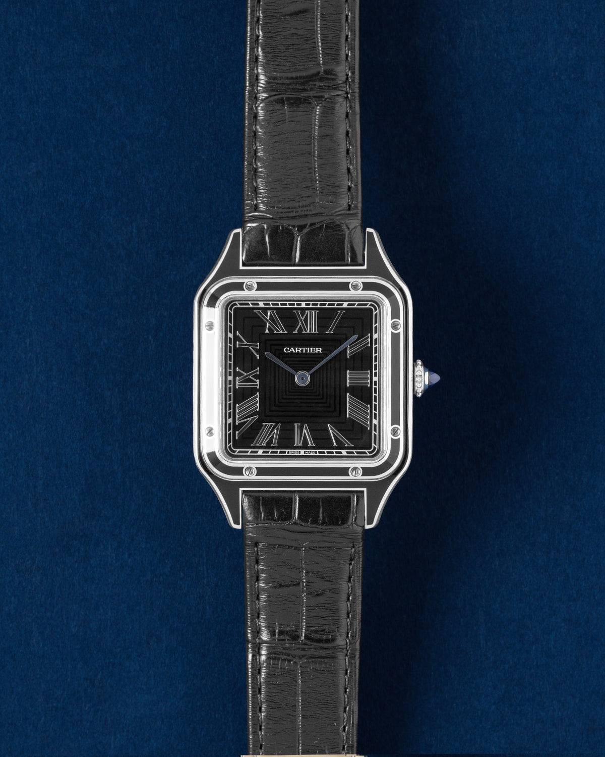 Cartier Cartier Santos Dumont Black Lacquer WSSA0046