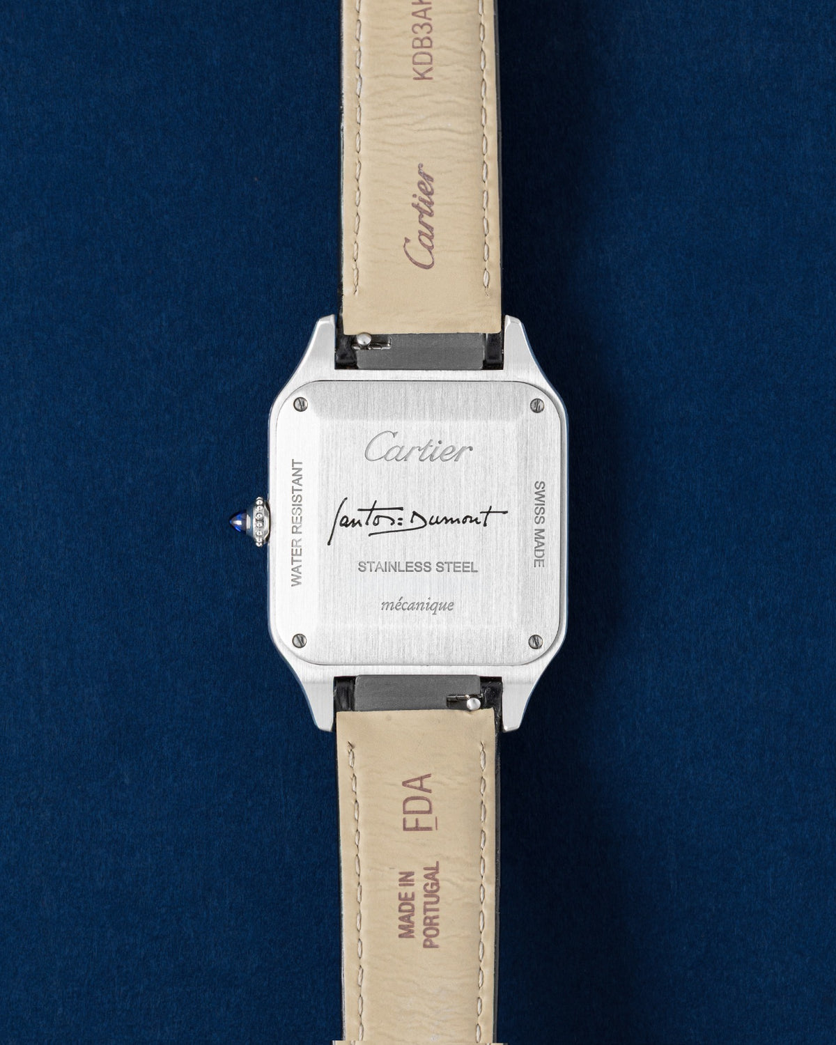Cartier Cartier Santos Dumont Black Lacquer WSSA0046