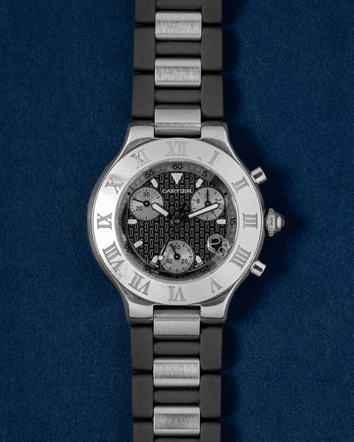 Cartier Must 21 Chronoscaph W10125U2 | Grand Caliber Dallas, Texas
