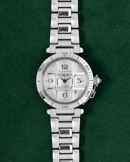 Steel Vintage Cartier Pasha 38 2379 | Grand Caliber Dallas, Texas
