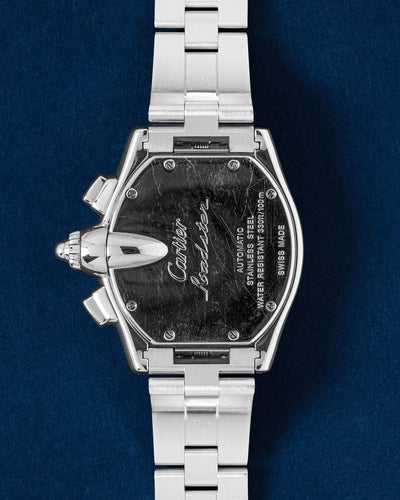 black dial Cartier Roadster W62019X6 2618 | Grand Caliber Dallas