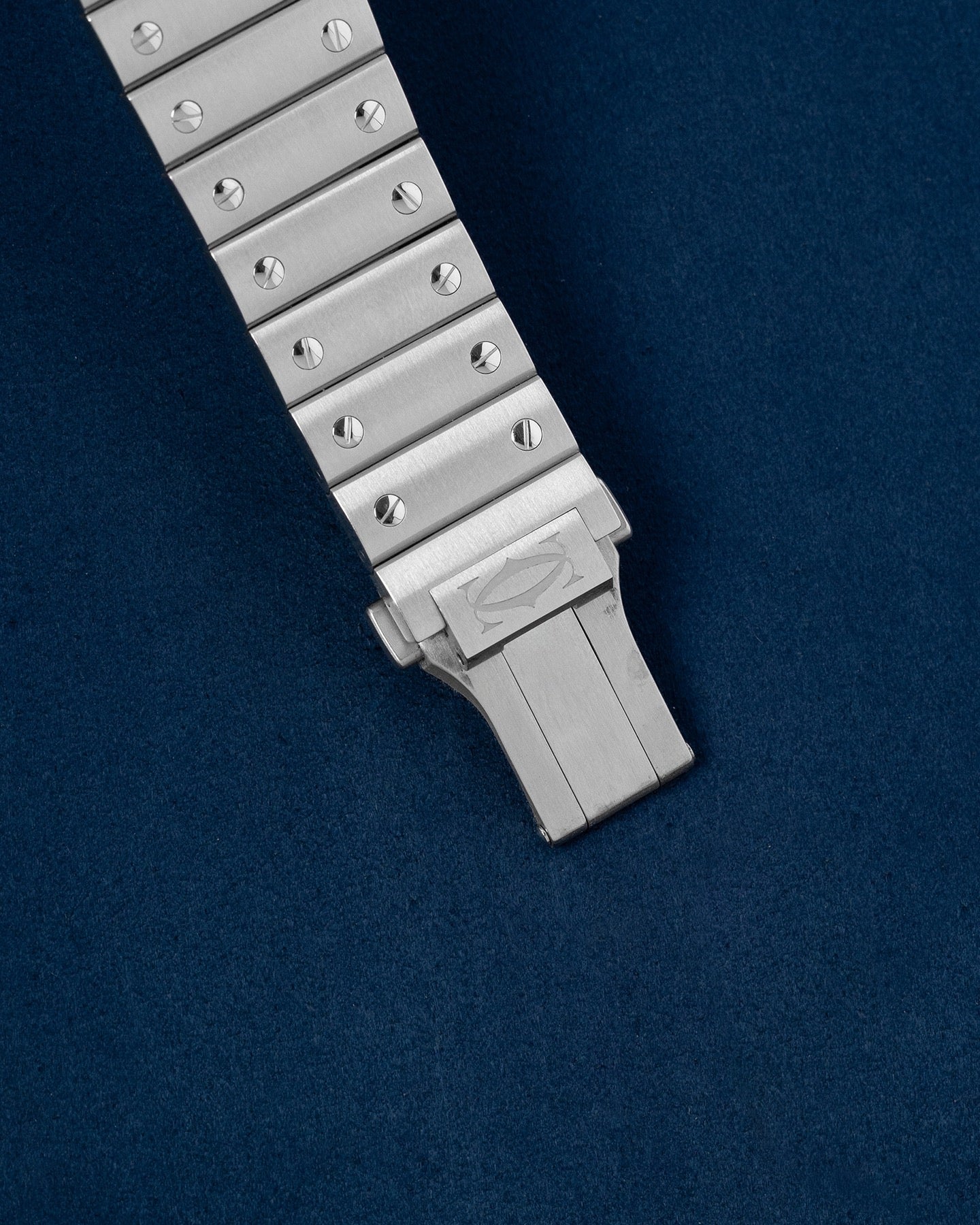 Steel Blue Cartier Santo de Cartier Large WSSA0048 | Grand Caliber DFW, Texas