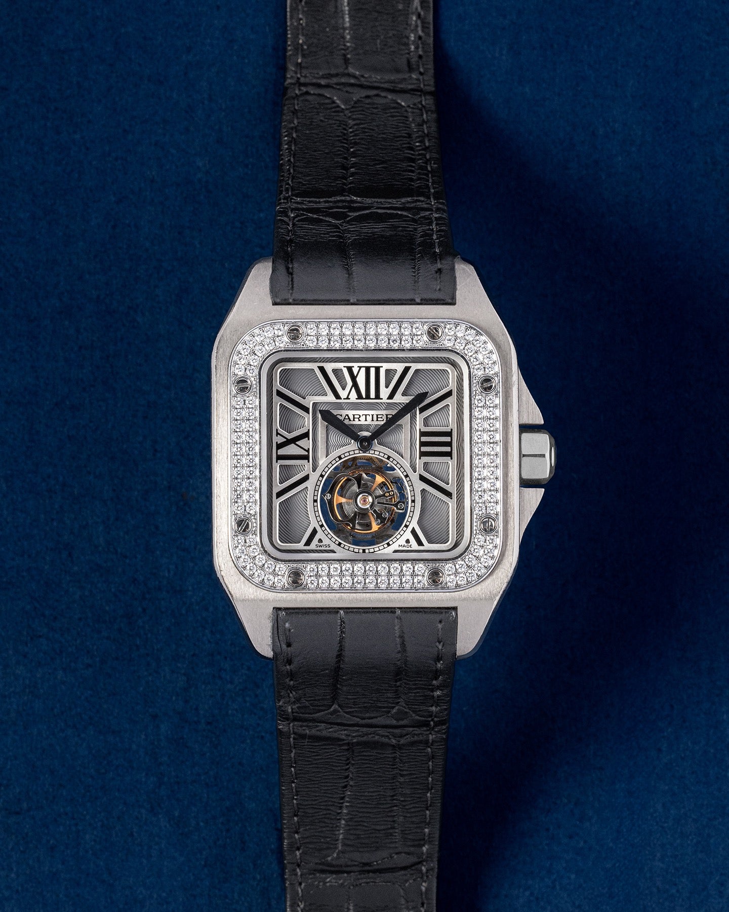 Cartier Santos 100 Flying Tourbillon W2020017
