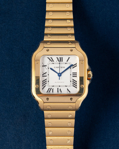 Cartier Watches-Cartier Santos De Cartier Medium WGSA0030