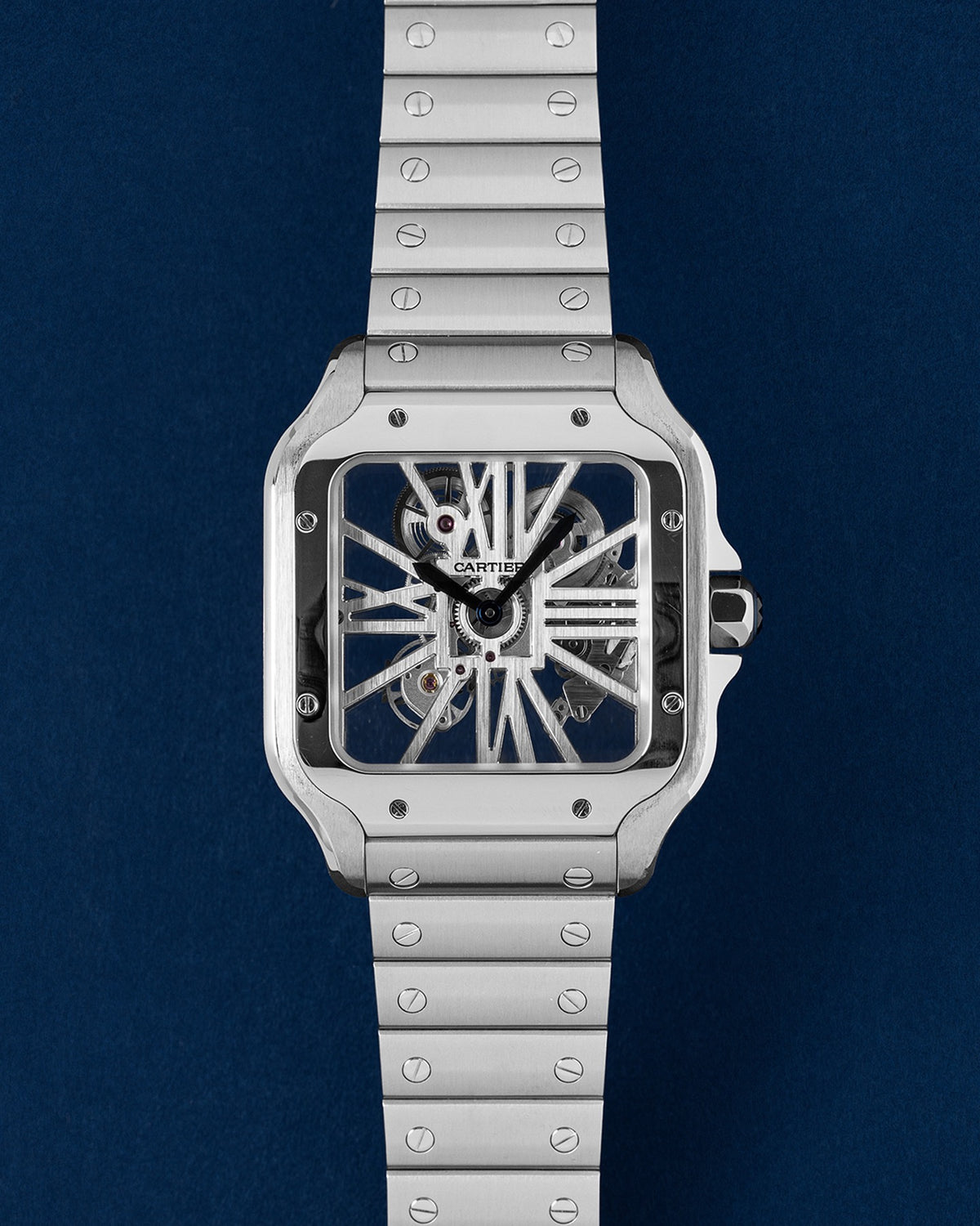 Cartier Santos De Cartier Skeleton WHSA0015 | Grand Caliber