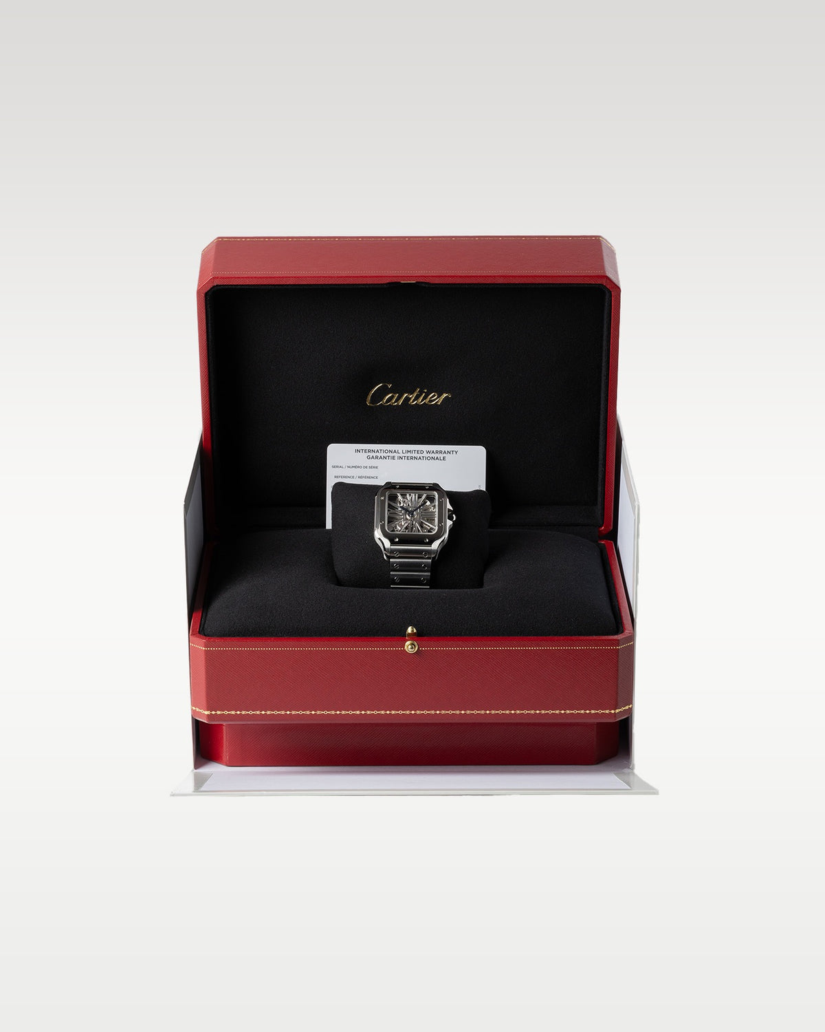 Cartier Santos De Cartier Skeleton WHSA0015 | Grand Caliber