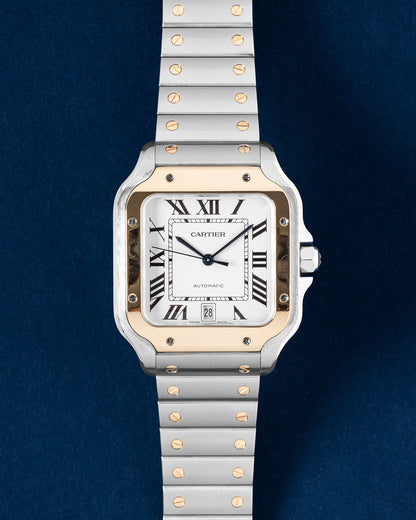 Large Model Cartier Santos De Cartier W2SA0009 | Grand Caliber Watches