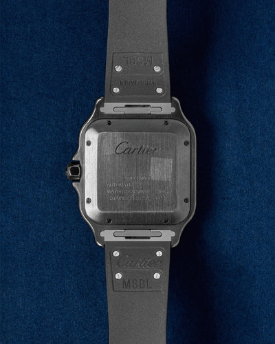 Black ADLC Cartier Santos De Cartier WSSA0039 | Grand Caliber DFW Texas
