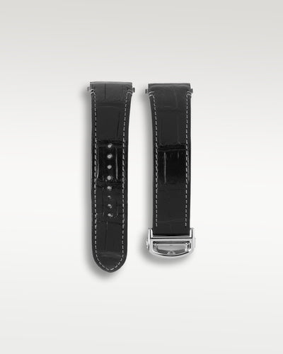 Black ADLC Cartier Santos De Cartier WSSA0039 | Grand Caliber DFW Texas