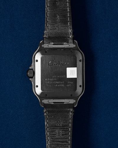 39.8 Black Cartier Santos De Cartier WSSA0039 | Grand Caliber Dallas, TX